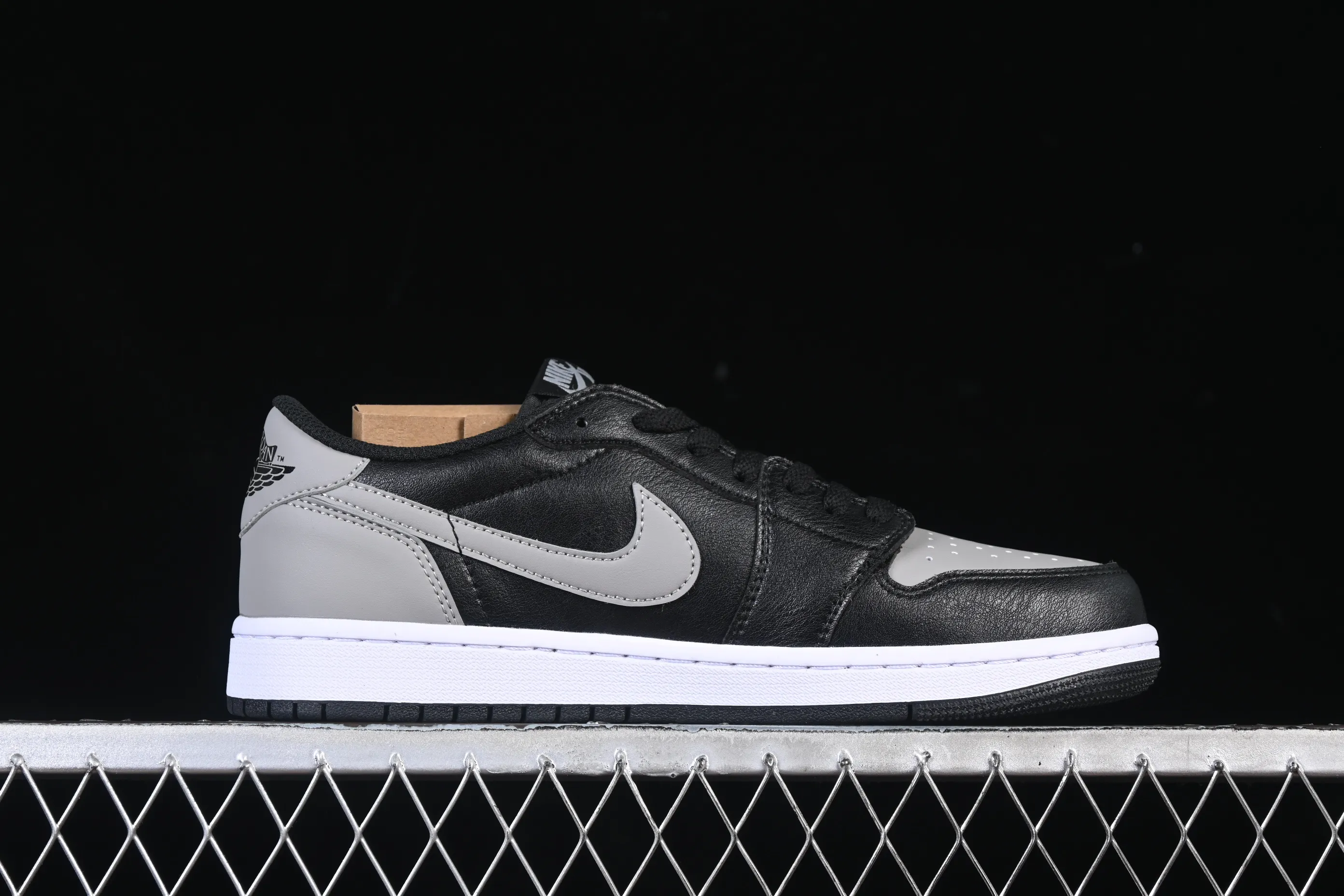 All categories Air Jordan Jordan series basketball shoes Air Jordan 1 Low Air Jordan 1 Low OG "Shadow" AJ1 Joe 1 shadow gray low-top cultural casual sneakers CZ0790-003